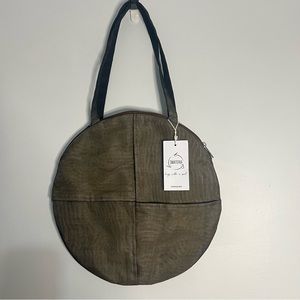 Olive Green Tote Bag
